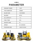 13hp Petrol Engine Concrete Ride-on Power Trowel Cement Road Finisher In Us
