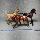 Lot Of 3 Breyer Horses Classic Freedom Foals 619 Trotting Stock Bay Horse Figure