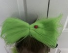 Grinch Hair Bow