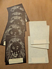 Vintage Lot Of 12 Antioch Bookplates  Lion