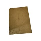 1953 Korean War Era U s  Military Wool Olive Drab Blanket Caduceus 63x84