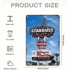 Stardust Casino Retro Historic Las Vegas Tin Metal Sign Home D  cor 8x12-new