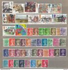 Great Britain 110 Different Used  o  Stamps 2 Scans