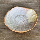 Handmade Hand-painted Decorative Bowl Floral Design Artist-signed