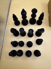 Vintage Wc Horn Bro Co No  A110 Wooden Chess Set Complete 32 Pcs Chessmen 1930   s