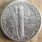 1944-d Mercury Dime - 90  Silver