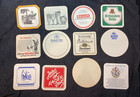 German Beer Coasters Authentic   Vintage  set Of 12 