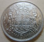 1941 Canada Silver Half Dollar Coin  Nice Grade 50 Cents  rj953 