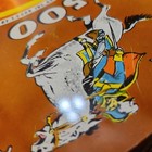 Vintage Spinning Metal Cowboy Dart Gun Target 1960s-davy Crockett Buffalo Bill  