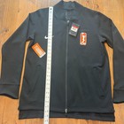 Wnba Nike Dri-fit Full-zip Crew Collar Warm Up Jacket Black Mens Large