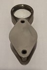 Rare Vintage Carl Zeiss Jenna Single Magnifying Glass 6x Loupe Metal