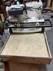 Used Ddl-8700 Juki Sewing Machine Serial  4dohm07608 And Wood Table   3 Leaders
