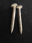 Antique Railroad Spikes 1929   1931 Nails Marked 29 And 31 Rare 