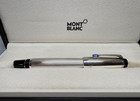 Montblanc Boheme Bleu Blue Stone Barley Sterling Silver 925 Rollerball Pen