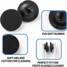 Eyeglass Cleaner Pads Replacement For Peeps Carbonklean Eyeglass Cleaner  10    