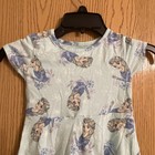Girls Vtg Fit And Flare Dress Elsa Disney Frozen Size 4t