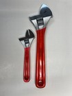 Proto 2 Pc Cushion Grip Adjustable Wrench Set 6  10  J794ga
