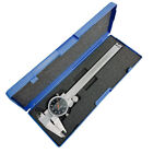 Black Face 0-6  Stainless Steel Dial Caliper Shock Proof 0 001  Graduation