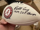 Coach Bill Curry Signed Alabama Crimson Tide W  1989 Sec Champs  And Other