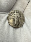 1929-p Standing Liberty Quarter Silver Readable Date Fast Free Shipping M40