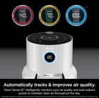 Shark Air Purifier 1400 Sq Ft  White Hp302  W Neverchange Hepa Air Filter - Home