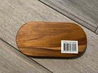 Le Creuset Mill Tray Teak Wood  Salt And Pepper Holder  Nwt