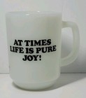 Vintage Anchor Hocking Fire King Snoopy Peanuts Mug  at Times Life Is Pure Joy 