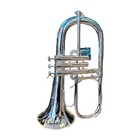 Schilke Flugelhorn With Copper Bell In Silver Plate  1041 Flc-s 
