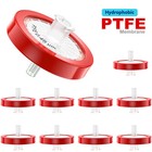 500x Non-sterile Syringe Filter Hydrophobic Ptfe Membrane 0 45  m 13mm disposable