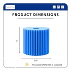 Nispira 506b Foam Dust Filter For Electrolux Centralux Aerus Central Vacuum  3pk