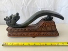 Chinese Archaistic Carved Green Hardstone Dragon-head Ruyi Scepter