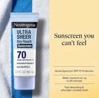 Neutrogena Ultra Sheer Spf 70 Sunscreen Lotion Dry Touch Broad Spectrum 3oz