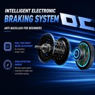 Round Dc Baitcasting Reel  Digital Control Anti-backlash With Right Handed