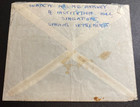 Malaya Singapore 1940 Passed By Censor No  5  damaged Stamp  Poor Condition