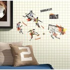 New Soccer Wall Decals Men s Sports Stickers Boys Bedroom Decor
