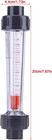 100-1000l h Rotameter Plastic Tube Type Water Liquid Flow Meter Lzs-15 For Dn15
