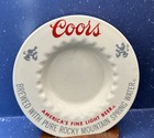 Vtg  Coors Pottery Beer Advertising Ashtray America s Fine Light Beer Golden Co