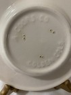 6  Ceramic Coors Advertising Ashtray White W  Gray And Red Lettering  coors 