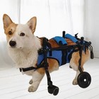 4 Wheel Dog Wheelchair Adjustable Dog Cart Wheelchair Light Weight New