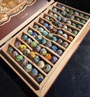 70 Jabo Collectors Marbles Mix Of Investors Runs