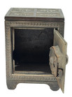 Antique 19th Century New Old Stock  Cast Iron Safe Deposit Still Bank