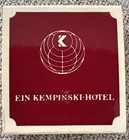 Vtg 1960s Red Tip Lufthansa Airline Matchbook Cover Munich Germany Jet Travel