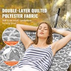 Double Quilted Fabric Hammock Two Person Hammock With Stand 480lb Capacity
