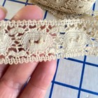 2 Yd 1  Vintage 1940s Handmade Bobbin Lace Cotton Or Linen