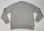 Polo Ralph Lauren Men s Gray Cotton Woven Rl Logo Crewneck Sweater L Knitted