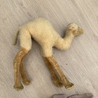 Steiff Dromedary Camel 1960s Nativity Wool Plush Large 28cm 11   Button And Flag