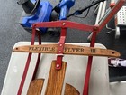 Vintage Flexible Flyer Iii F960 Wooden Snow Sled Classic Winter Collectible