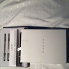 Cross Metal Rollerball Pen Black Ink Chrome Trim W  Box   2 Refills