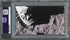 Buzz Aldrin Signed Cut 3x5 Custom Card Psa Dna Slab Apollo 11 Space Auto C4381
