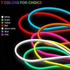 Flexible Led Strip Sign Neon Lights Silicone Tube Waterproof Diy 12v 1m 2m 3m 5m